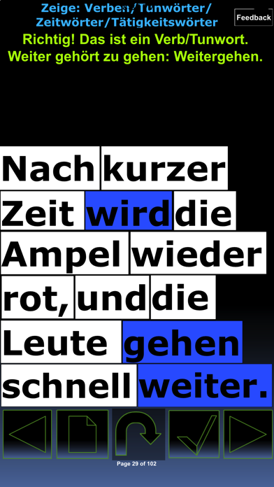 iWortarten Screenshot