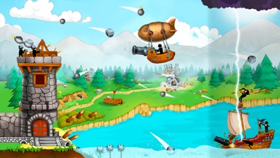 The Catapult: stick man game Screenshot