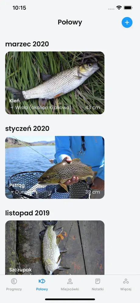 Wędkarz: Prognozy brań