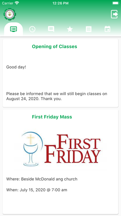 Screenshot #3 pour San Isidro Academy App