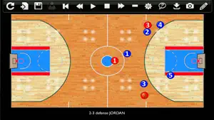 Basketball Play Designer screenshot #2 for iPhone