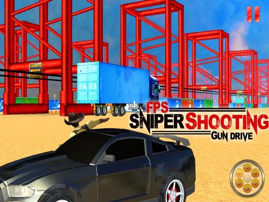 FPS Sniper Shooting Driveのおすすめ画像5