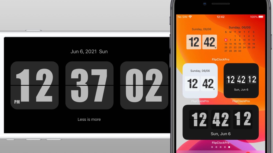 Flip Clock Pro - time widgets - 4.21 - (macOS)