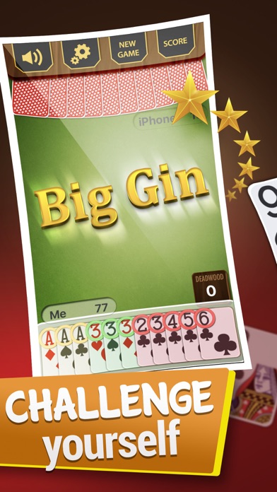 Gin Rummy Best Card Game Screenshot