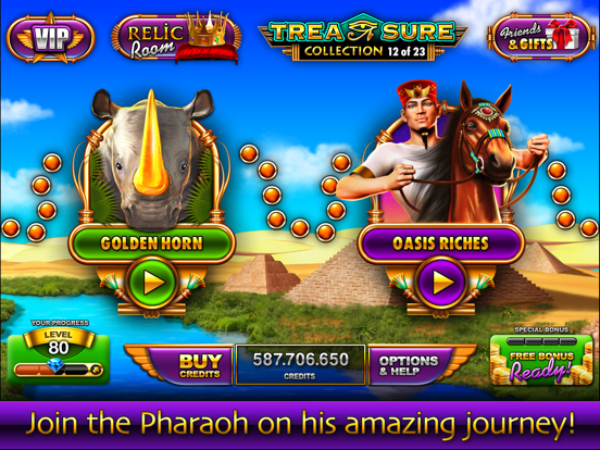 Slots - Pharaoh's Fire iPad app afbeelding 3