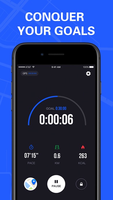 Running App - Walking App Screenshot