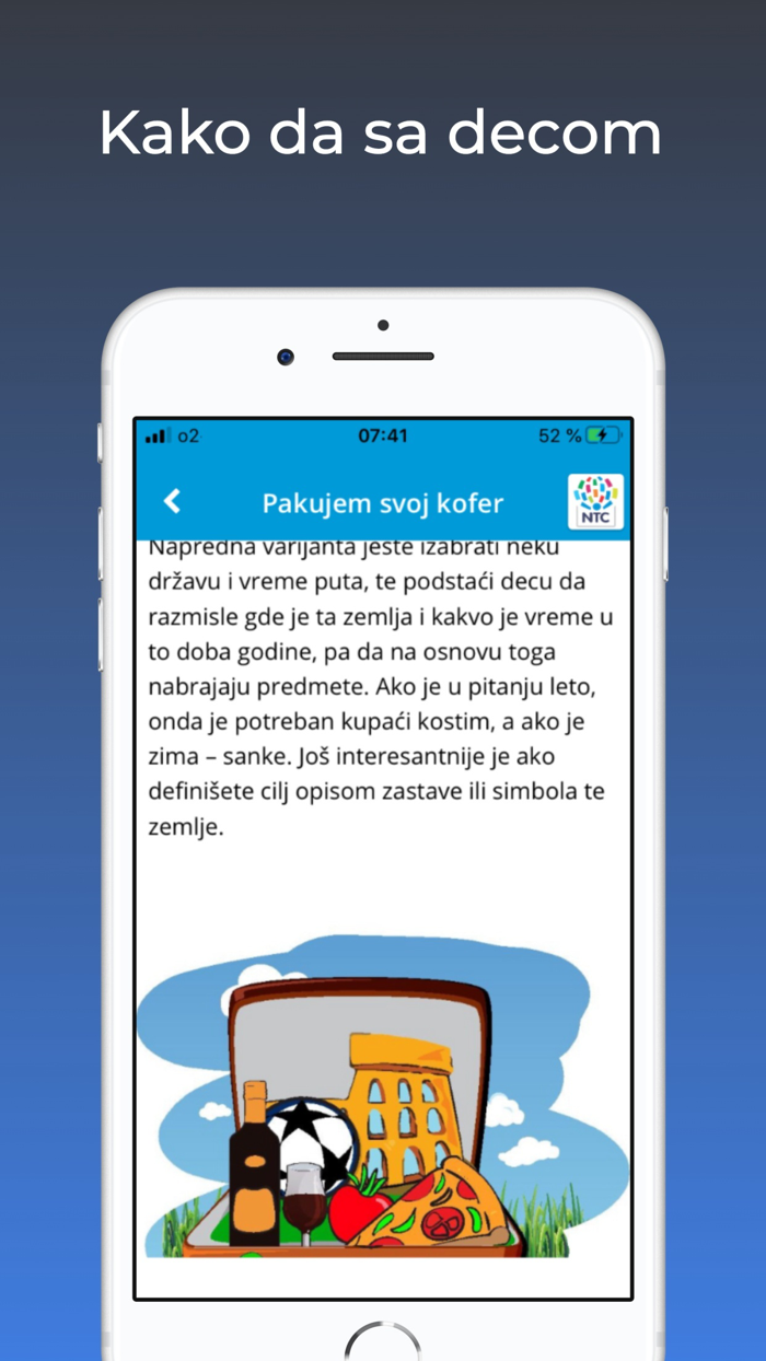 Saveti za roditelje NTC