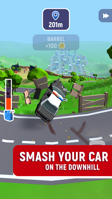 screenshot of Crash Delivery: car jumping 5