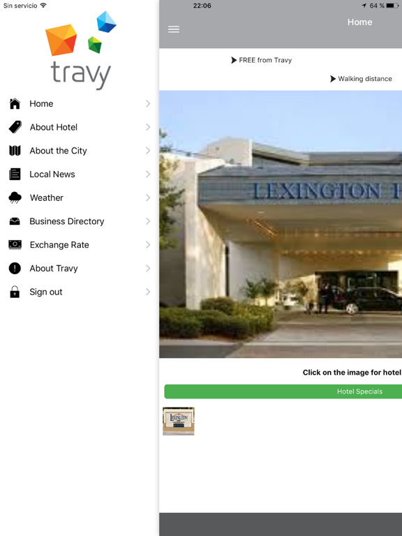 Travy app iPad screenshot 5 - Travel app