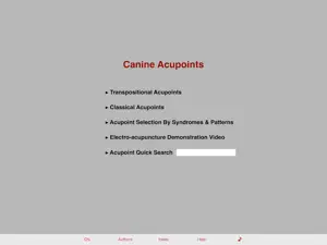 Canine Acupuncture Point HD screenshot 1