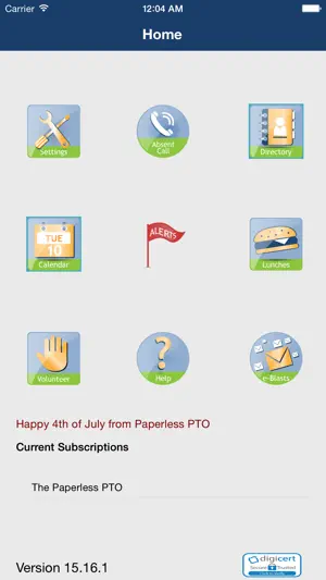 PaperlessPTO Directory screenshot 2