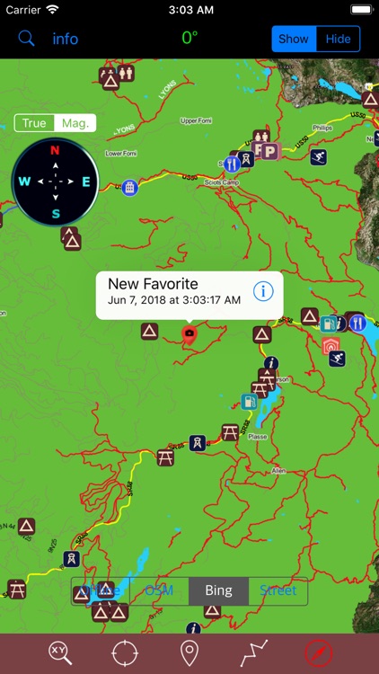Eldorado National Forest – GPS screenshot-3