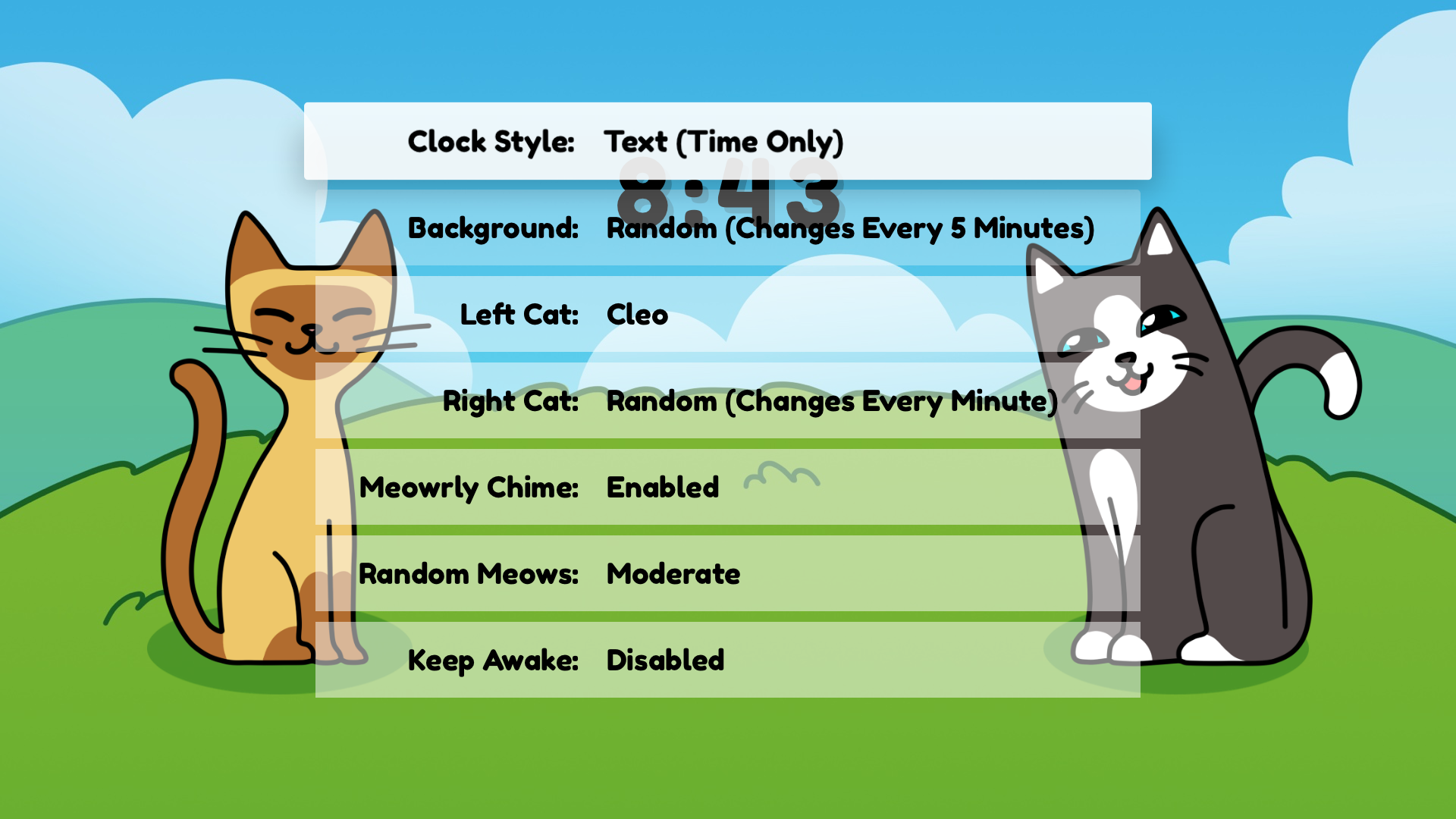 Follow Me-ow Time Clock screenshot 6