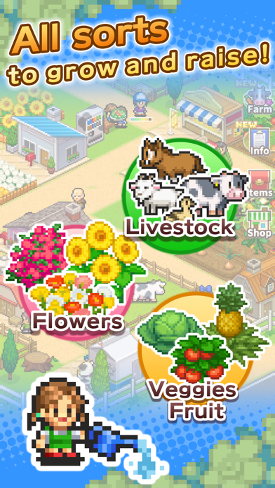 Screenshot #2 pour 8-Bit Farm