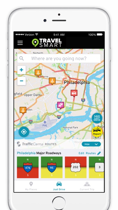 TrafficCarma TravelSmart Screenshot