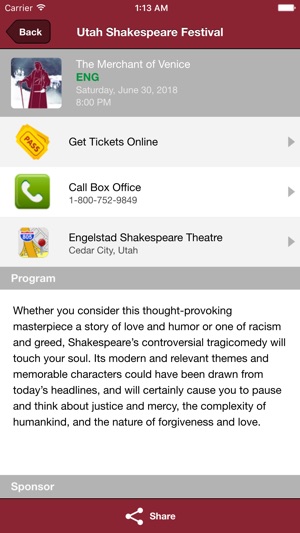 Utah Shakespeare Festival(圖3)-速報App
