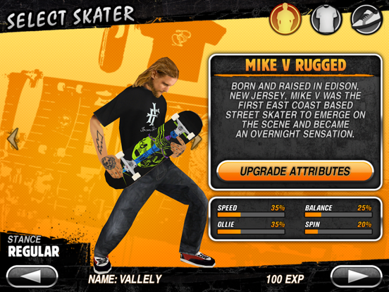 Skateboard Party iPad app afbeelding 3