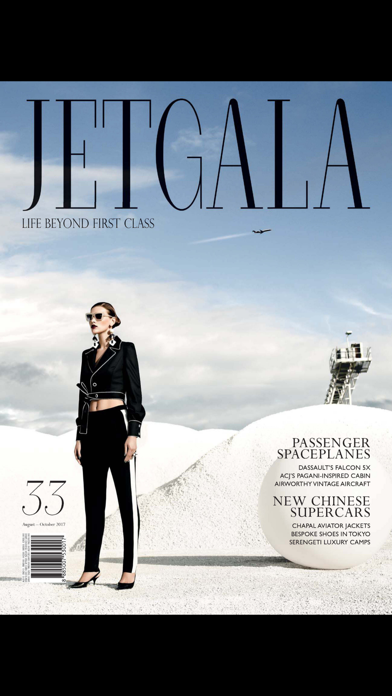 Jetgala Magazine Screenshot