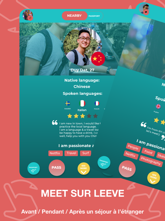 Screenshot #5 pour Leeve Rencontres Linguistiques