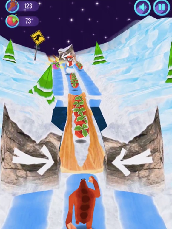 Screenshot #4 pour 熊老大快跑：跑酷游戏之无尽冒险挑战