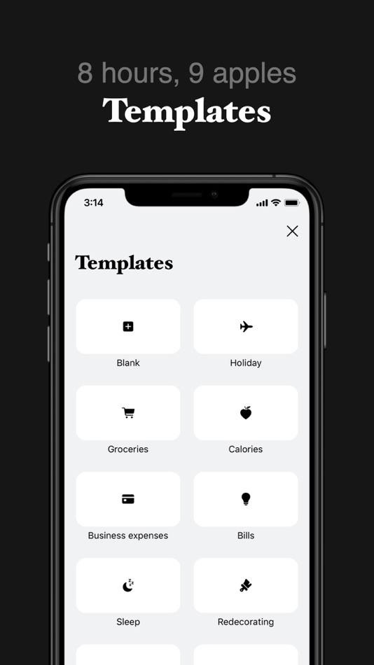 #2. Toble - Tracker & Spreadsheet (iOS) 由: Ashley Thomas