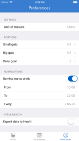 Water Tracker & Water Reminder screenshot
