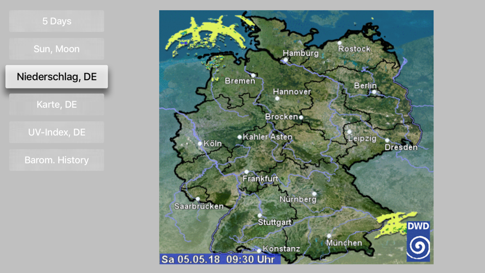 #5. LCD Weather Barometer (iOS) 由: Kai Bruchmann