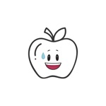 Funny Apple Emojis Stickers