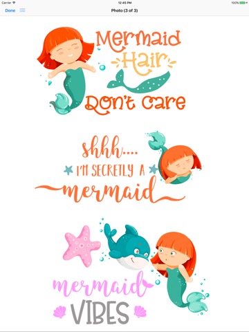 Mermaid Kisses Emojis Stickersのおすすめ画像2