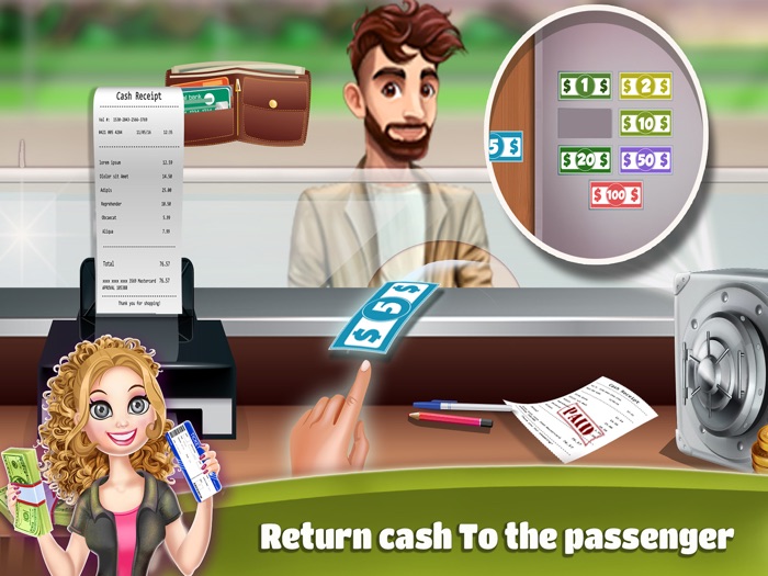 地铁列车收银员模拟器