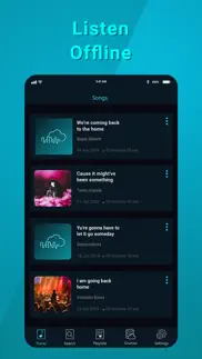 music player cloud & streaming iphone screenshot 4