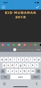Eid Card Greetings screenshot #2 for iPhone