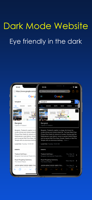 ‎Dark Night Browser Screenshot