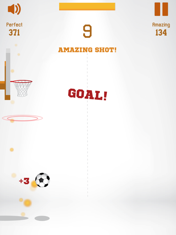 Tap Basketball! iPad screenshot