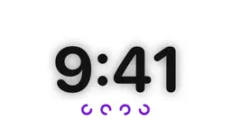 Watch TV - A clock on your TV app icon