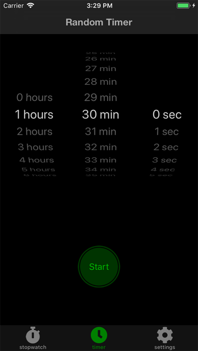 Random Stopwatch screenshot 2