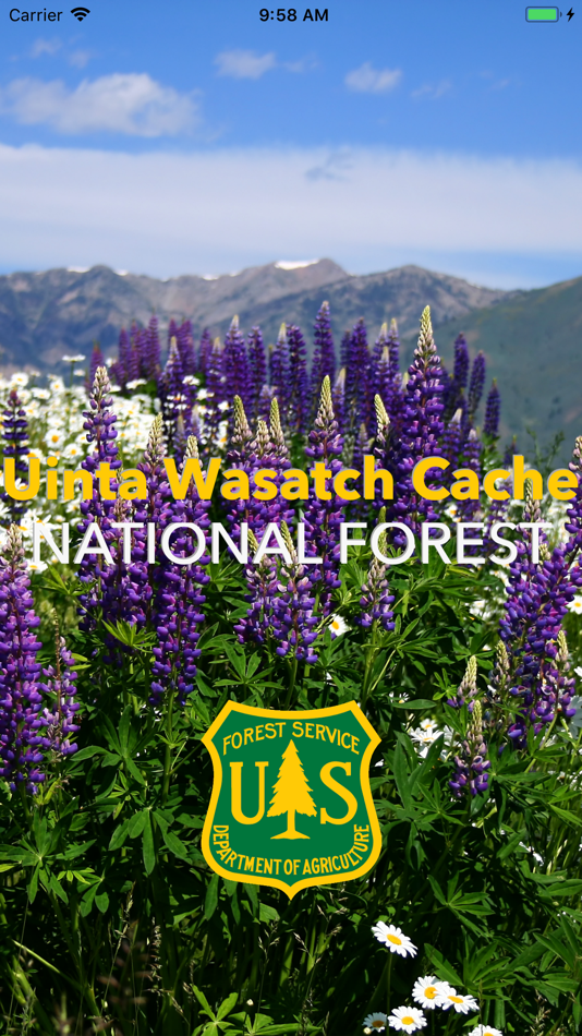 #1. Uinta-Wasatch-Cache NF (iOS) Podle: US Forest Service