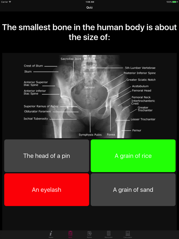 Screenshot #4 pour Amazing Human Body Facts, Quiz