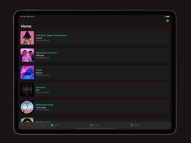 ‎MusicView Zrzut ekranu
