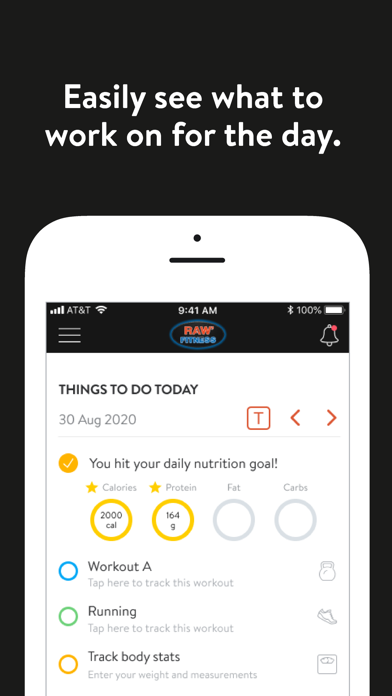 OU Raw Fitness Screenshot
