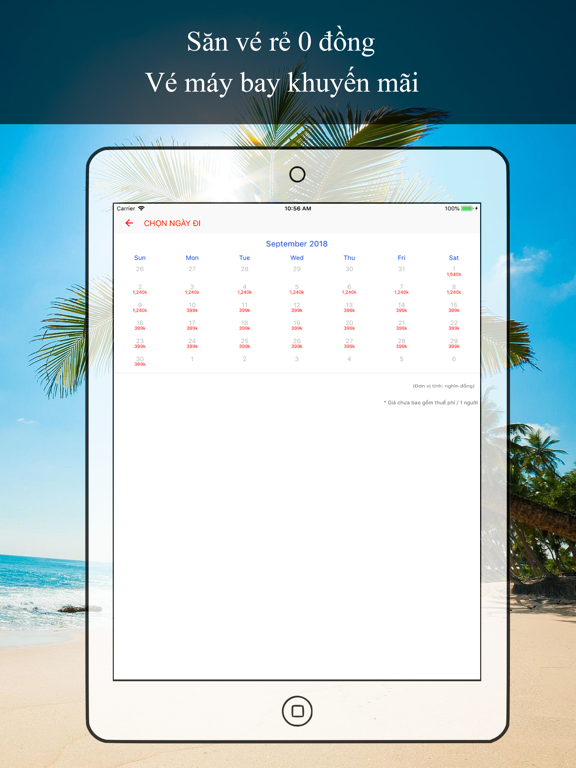 Screenshot #6 pour Vé máy bay khuyến mãi giá rẻ