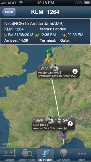 Amsterdam Airport Info + Radarのおすすめ画像1