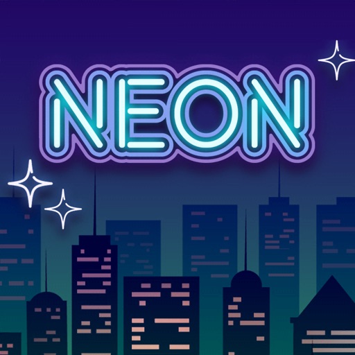 Neon City Puzzle Icon