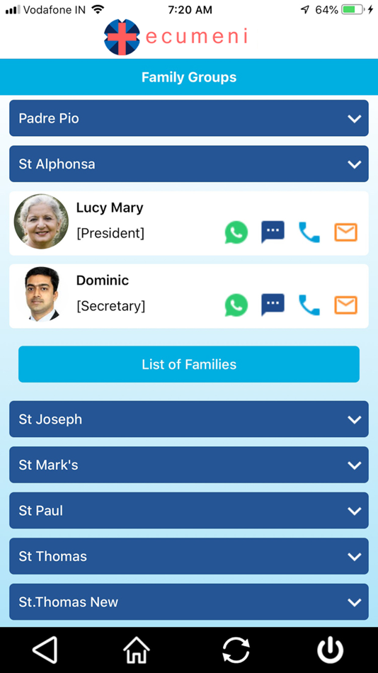 #1. Ecumeni (iOS) 由: Theosys Infotech Private Limited