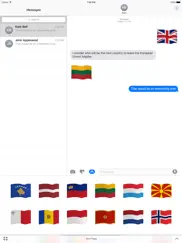 euro flags: animated stickers айпад изображения 1