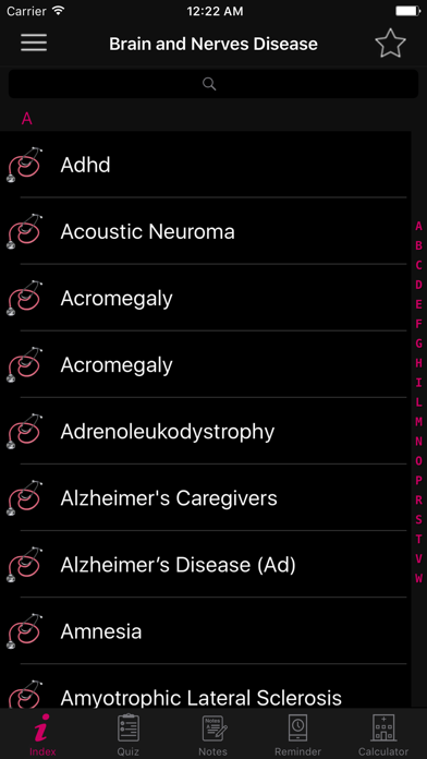 Brain and Nerves Disease Screenshot