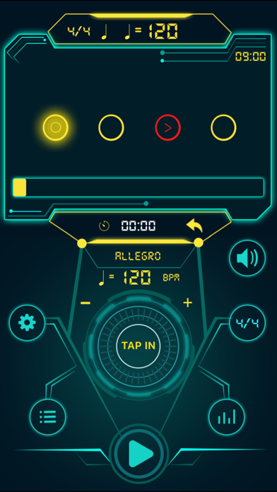 Screenshot #1 pour TempoHero Pro Metronome