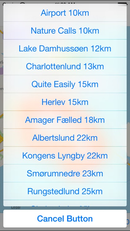 Copenhagen Cycling Map