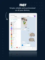 tele messenger chat secure айпад изображения 3
