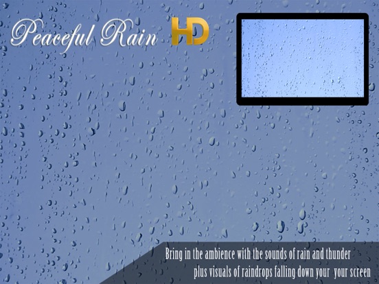 Screenshot #4 pour Peaceful Rain HD